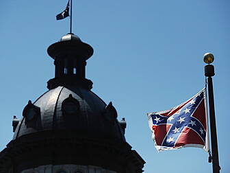 Confederate flag removed from...